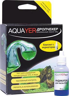 Тест Aquayer СО2 комплект Дропчекер+Индикатор 30мл