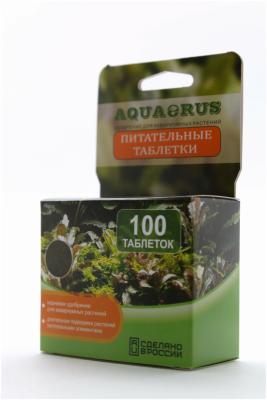 Удобрение для аквариумных растений AQUAERUS Питательные Таблетки Калий+, 100 шт.