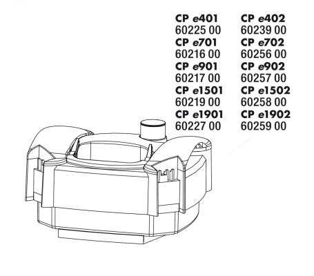 JBL Pumphead greenline - Сменная голова для внешнего фильтра CP e1502