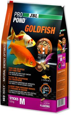 Корм для прудовых рыб JBL ProPond Goldfish M 12л