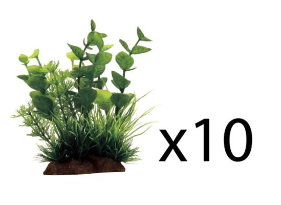 Набор искуственных растений ArtUniq Bacopa mix 12 10x5x12см 10шт