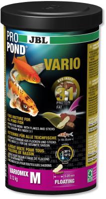 Корм для прудовых рыб JBL ProPond Vario M 1л