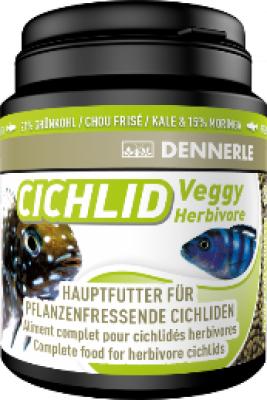 Корм для рыб Dennerle Cichlid Veggy 450г