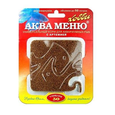 Корм для рыб Аква Меню Униклик-50 6,5г