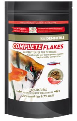 Корм для рыб Dennerle Complete Flakes 142г