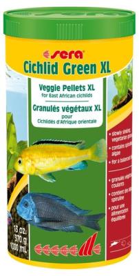 Корм для рыб Sera Cichlid Green XL 1л