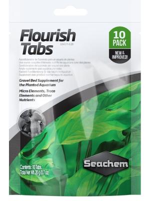 Таблетки для растений Seachem Flourish Tabs, 10шт