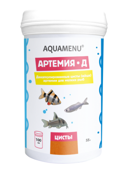 Корм для рыб Аква меню Артемия - Д 100мл