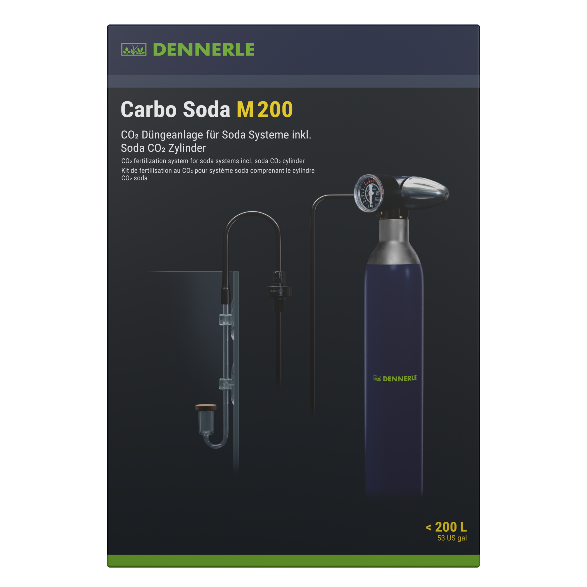 Установка для подачи СО2 Dennerle Carbo Soda M200