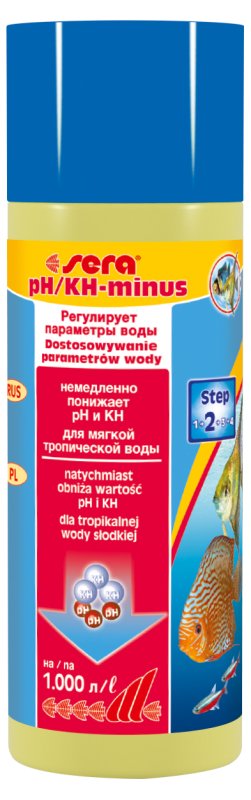 Кондиционер Sera KH/pH-minus 250мл