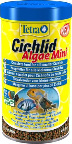 Корм для рыб Tetra Cichlid Algae Mini 500мл