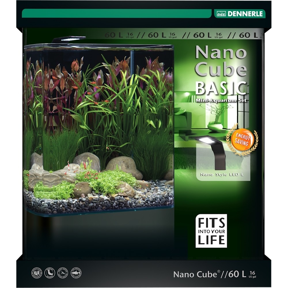 Нано-аквариум Dennerle NanoCube Basic 60 Style LED L