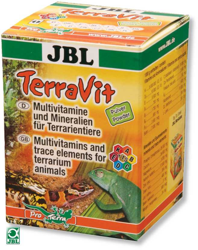 Витамины для рептилий JBL TerraVit Pulver 100г
