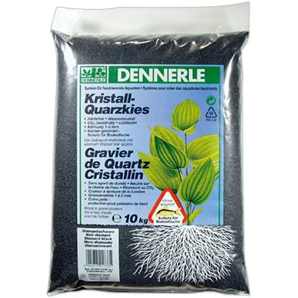 Грунт Dennerle Kristall-Quarz черный 5кг
