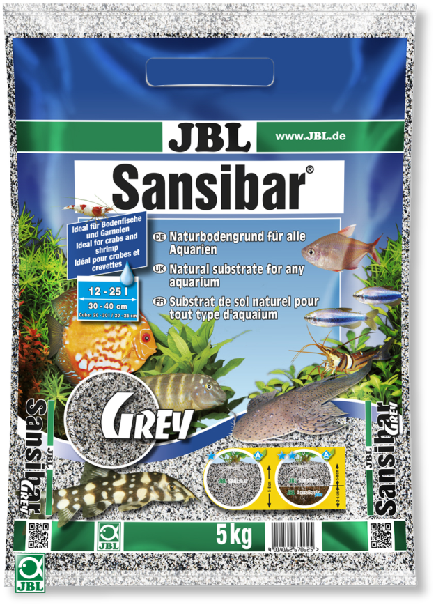 Грунт JBL Sansibar GREY 5кг