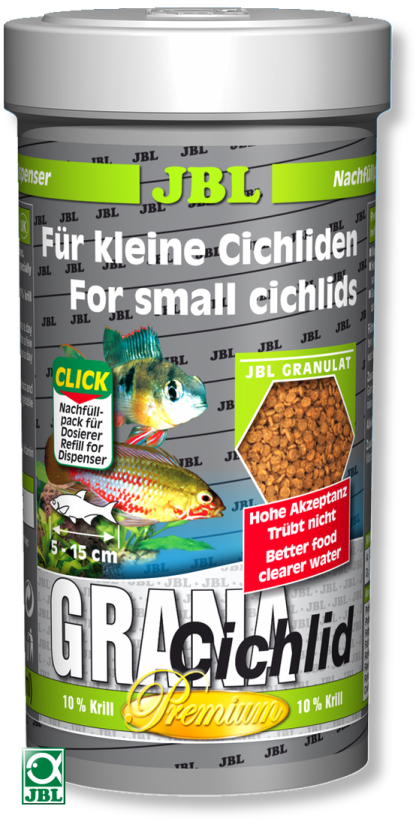Корм для рыб JBL Grana-Cichlid 250мл