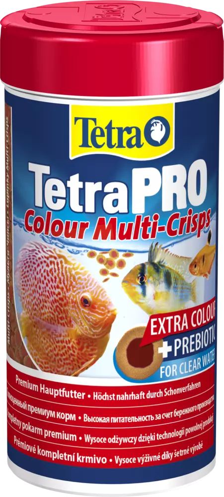 Корм для рыб TetraPro Color Crisps 250мл