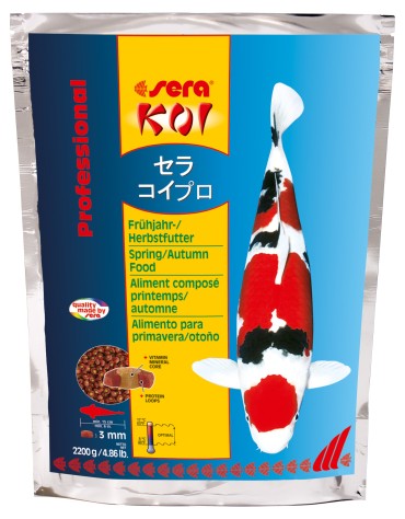 Корм для прудовых рыб Sera KOI Professional весна/осень 2,2кг