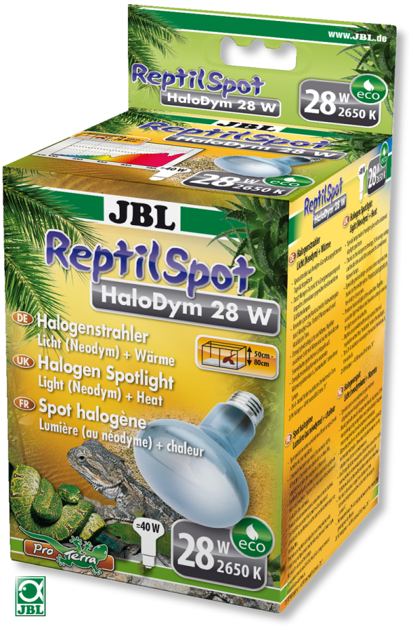 Лампа для террариума JBL ReptilSpot HaloDym 28Вт