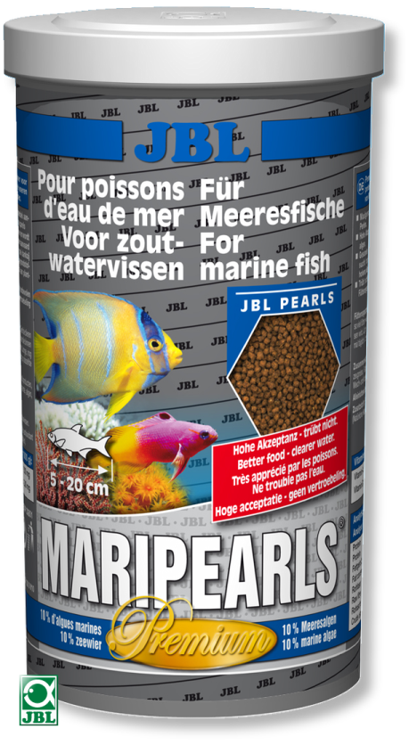Корм для рыб JBL MariPearls 250мл