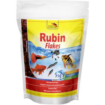 Корм для рыб Rubin Flakes 750мл хлопья (эконом пакет)