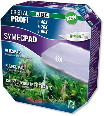 Синтепон JBL SymecPad CristalProfi для внешнего фильтра CP e 401/402/701/702/901/902, 6 шт