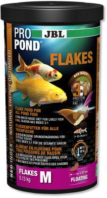 Корм для прудовых рыб JBL ProPond Flakes M 1л