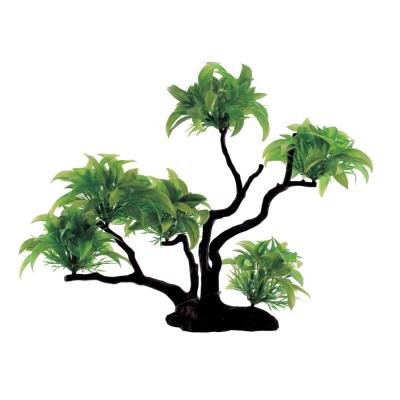 Композиция из искусственных растений ArtUniq Bucephalandra spathulifolia on bonsai 30