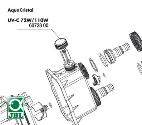 JBL UV-C 72/110W impeller control - Контроллер мощности потока для УФ-стерилизаторов AquaCristal UV-C 72/110W