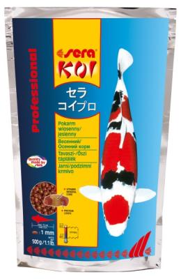 Корм для прудовых рыб Sera KOI Professional весна/осень 500г