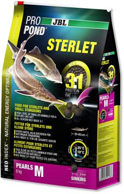 Корм для прудовых рыб JBL ProPond Sterlet M 12л