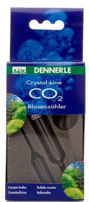 Счетчик пузырьков Dennerle Crystal-Line из стекла