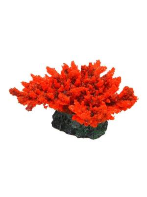 Коралл Vitality пластиковый (мягкий) красный 10х10х10см