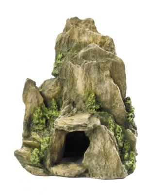 Декорация Europet Bernina "Скальная пещера, покрытая мхом L" 15х10х19см