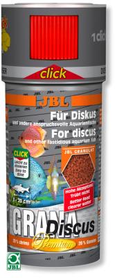 Корм для рыб JBL GranaDiscus 250мл click