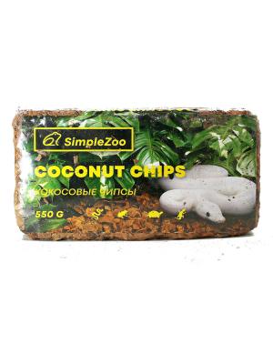 Кокосовые чипсы Simple Zoo, брикет 550г