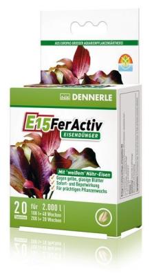 Удобрение для растений Dennerle E15 FerActiv 10табл