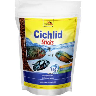 Корм для рыб Cichlid Sticks 750мл палочки (эконом пакет)