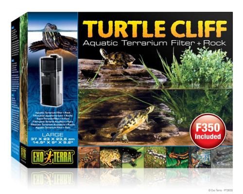 Остров для черепах Hagen Exo-Terra Turtle Cliff большой с фильтром