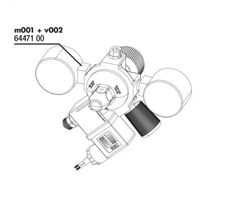 Комплект JBL m001+V002 редуктор + магнитный клапан