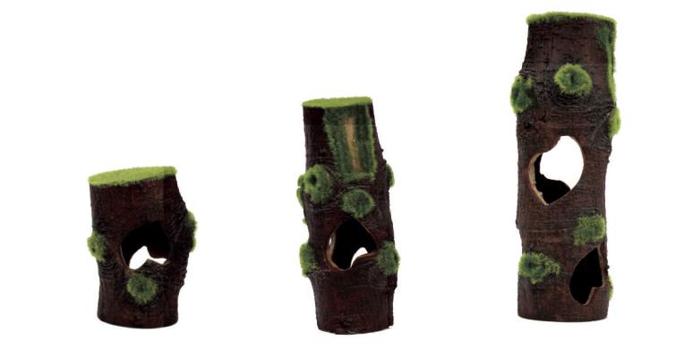 Декоративный набор из пластика ArtUniq Mossy Stumps 3S