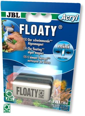 Скребок магнитный JBL Floaty Mini Acryl + Glas