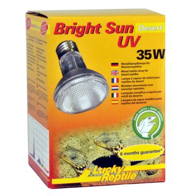 Лампа МГ Lucky Reptile Bright Sun UV Desert 35Вт цоколь Е27