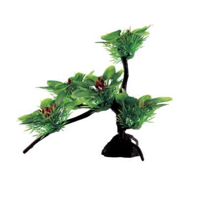 Композиция из искусственных растений ArtUniq Bucephalandra bogneri on bonsai 22