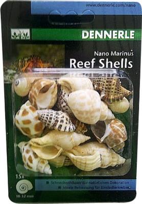 Раковины улиток Dennerle Nano  Marinus ReefShell 15 шт
