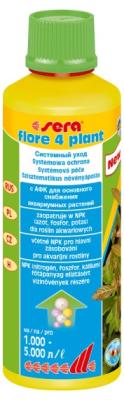 Удобрение для растений Sera  FLORE 4 PLANT 250мл