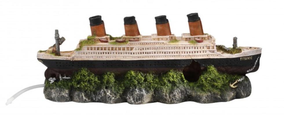Декорация Europet Bernina с распылителем "Титаник" 39х11х14см