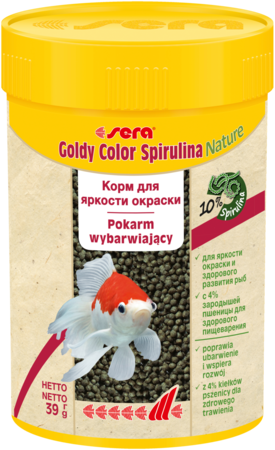 Корм для рыб Sera GOLDY Color Spirulina Nature 100мл