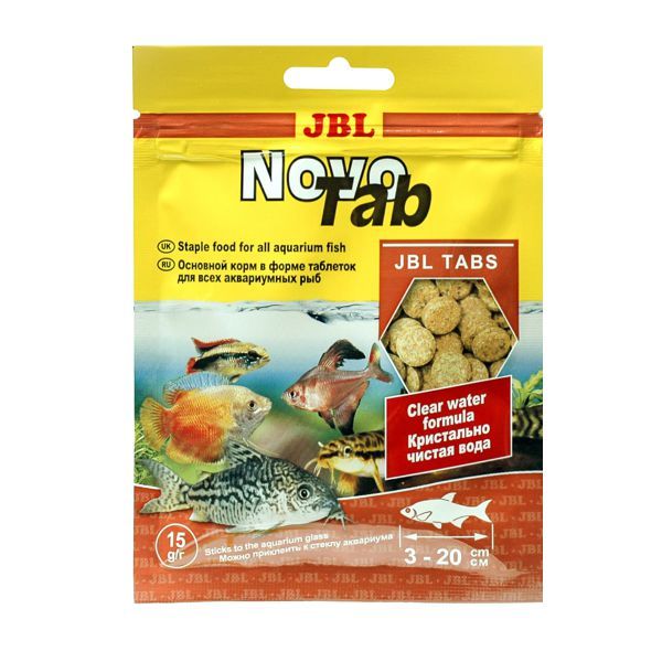 Корм для рыб JBL NovoTab 15г пакетик