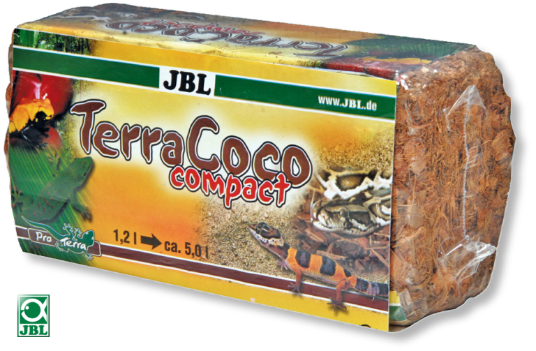 Субстрат для террариума JBL TerraCoco Compact 500г кокосовый